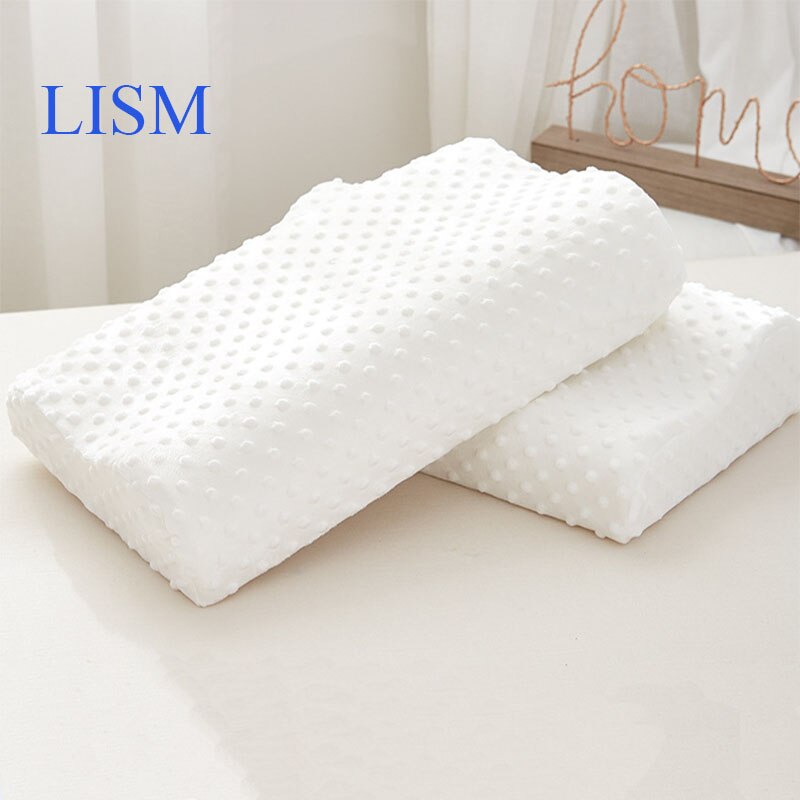 Memory Foam Kussen Thuis Slaapkamer Orthopedisch Kussen Helpen Slaap Trage Rebound Nekkussen 50*30Cm