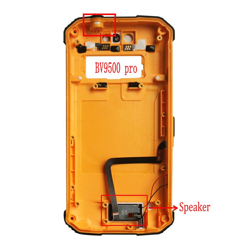 Para Blackview BV9500 contraportada para BV9500 Pro altavoces funda tornillos Waterproot teléfono móvil Carcasa Trasera mitología