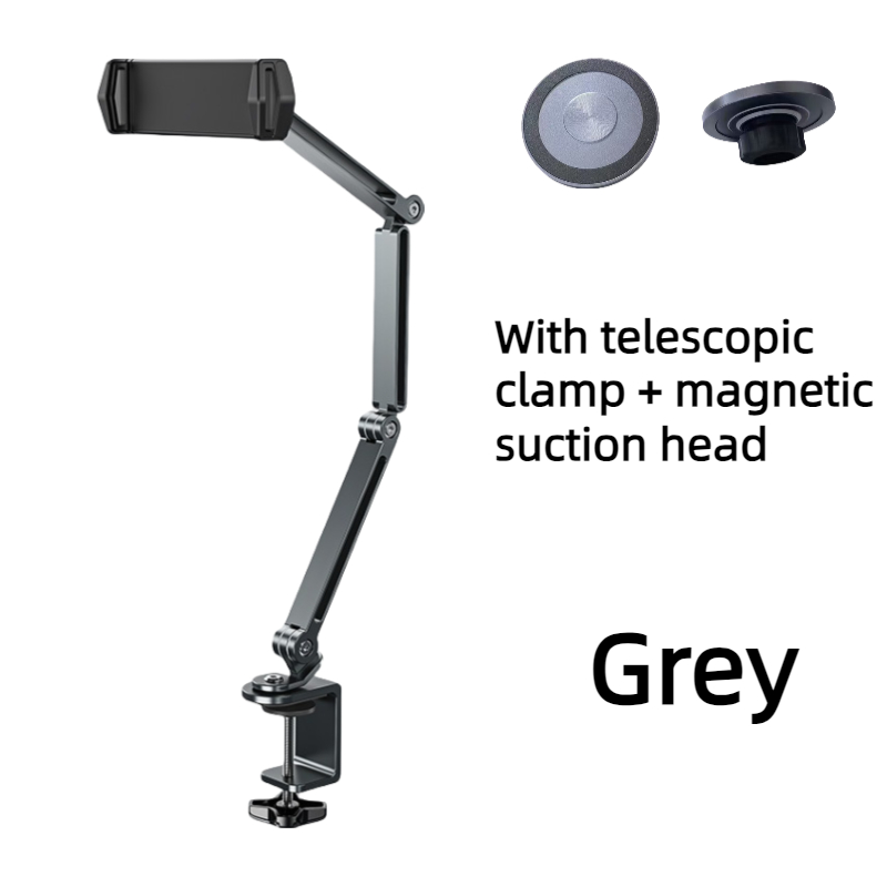 Magnetisk mobiltelefonhållare, flexibel arm, justerbar mobiltelefonhållare med lång arm, lämplig för iphone 16, 15, 14, 13, 12 -serien: Grön