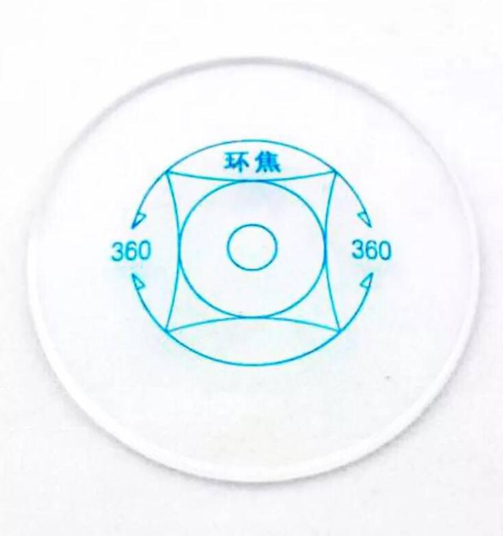 1.61 360 Ring focus Aspherical Blue light blocking glasses Lens Harden Coating Gaming Computer Resin Lens Prescription Lenses: Default Title