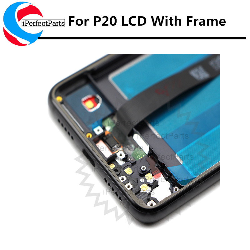 Voor Huawei P20 Lcd-scherm + Touch Screen Digitizer Vergadering Vervanging voor Huawei EML-L09 EML-L22 EML-L29 EML-AL00 Lcd-scherm