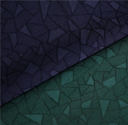 Geweven Stof Van Katoen En Linnen Driehoek Jacquard Jurk Qipao Jurk Etnische Stijl Stof