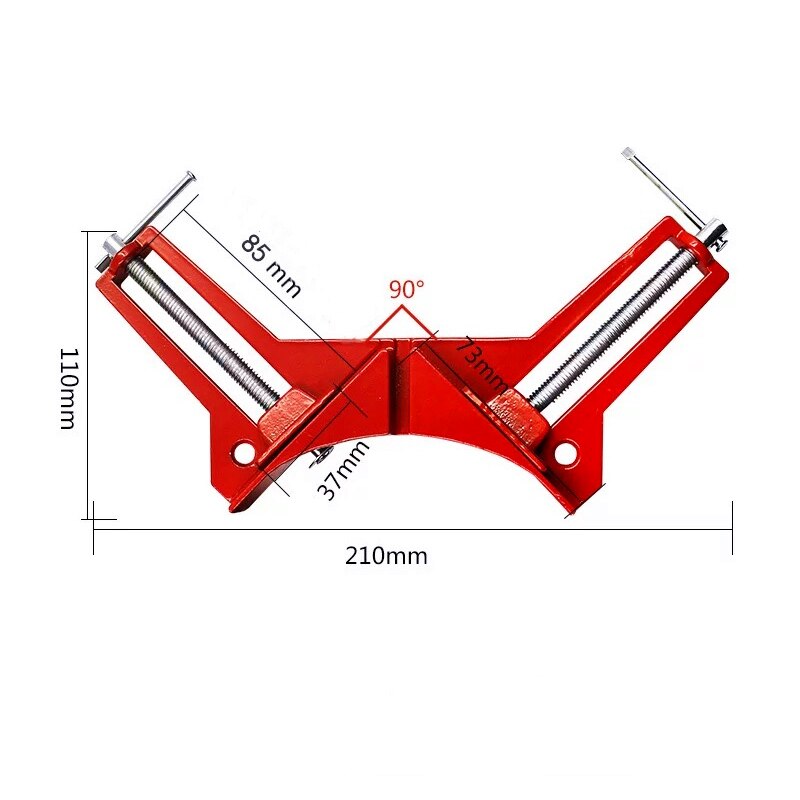 Citop 1/4 stuks stijl 90 graden hoekklem rechte hoek houtbewerking frameklemmen hoekklemhouder