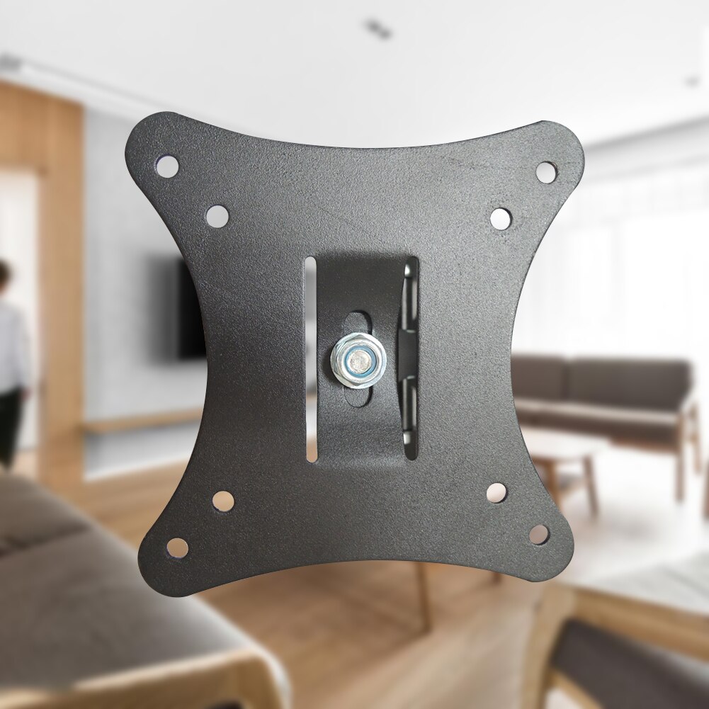 10-26inch LED Monitor KTV Heavy Duty Lobby Universal TV Wall Bracket Strong Flat Screen Swivel Mount Home 180 Degree Rotating