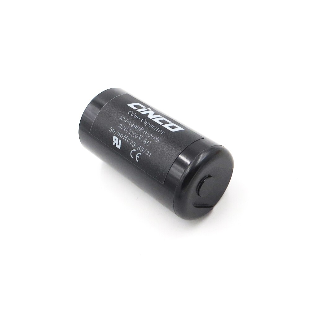 124-149MFD 220V 250V 275V CD60 Air Compressor Washing Machine Start Capacitor 124-149 mf uf Compressor 220VAC 250VAC