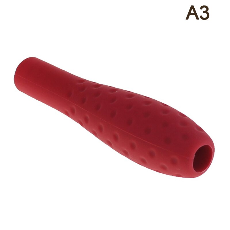 Protection souple pour stylet Apple, manchon en silicone pour stylet Ipad Pro, anti-glissement, bonne prise en main,: Red