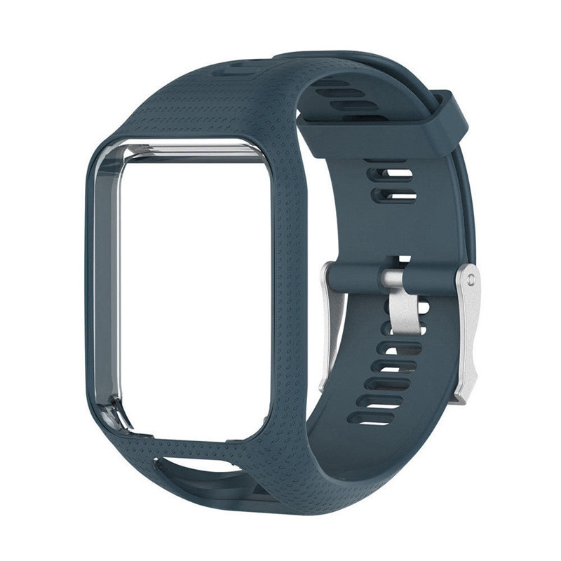 For TomTom Spark Spark 3 Runner 2 3 Replacement Strap Band Wristband Bracelet: Nave Blue