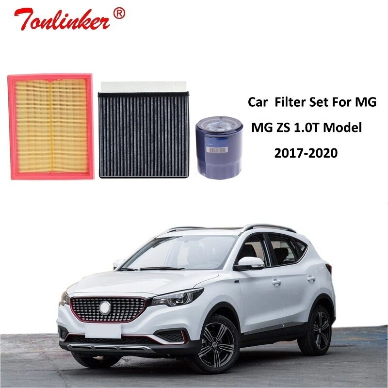 Air Filter + Cabin Filter 2Pcs for MG ZS 1.0T Engine Code 10E4E Model Car Filter Set OEM 10355807 10365455