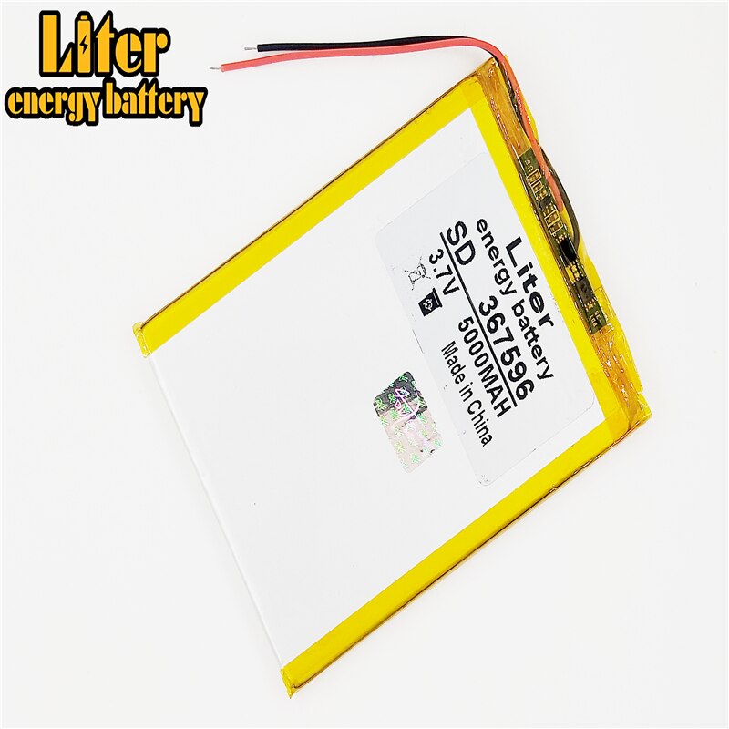 Tablet pc 3.7V,5000mAH (polymer lithium ion battery) Li-ion battery for tablet pc 7 inch 8 inch 9inch [367596]