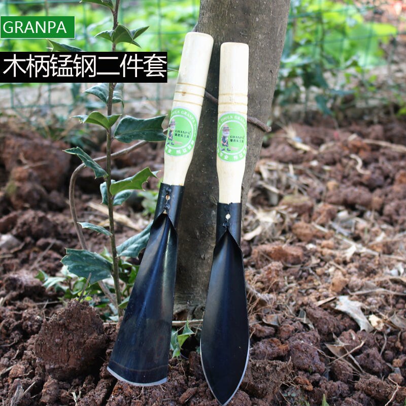 Kleine Tuinieren Bonsai Plant Set Draagbare Ijzeren Schop Hark Schoffel Voor Tuin En Groente Tuinen Bonsai Tool Hand Tuingereedschap: Lavendel