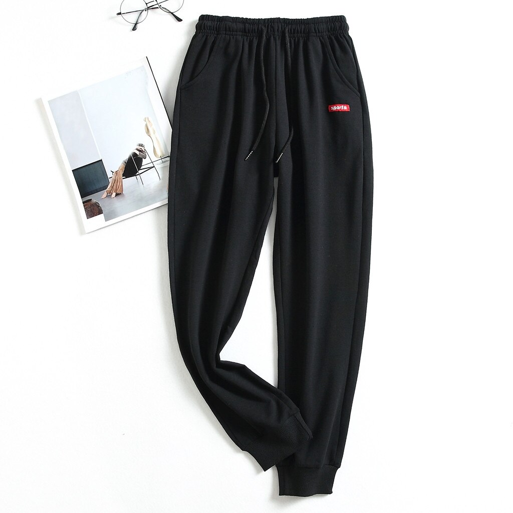 Pantalones casuales para hombres Pantalones deportivos pantalones Hip Hop Jogging pantalón pantalones Jogger pantalones de sudor pantalones hombres Брюки @ 40