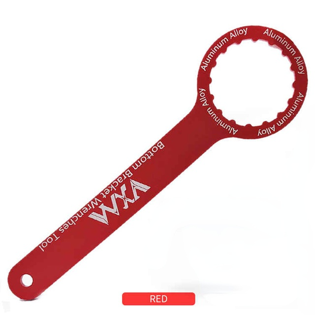 Bike Bottom Bracket Set Sealed Bearing Threaded 68 73mm BSA 68 BB 91 Shell 24mm Spline Axis MTB Road Bike Bottom Bracket: Bracket Tools red