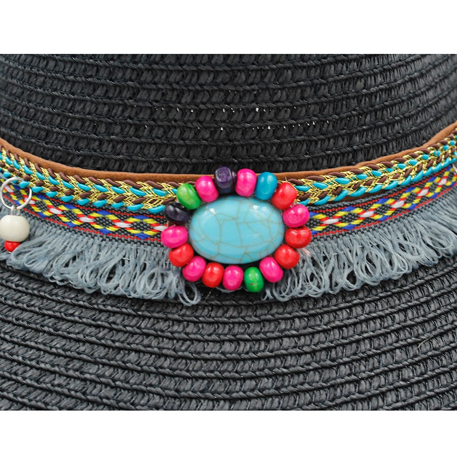 Handwork Summer Women's Men's Hollow Western Cowboy Hat For Gentleman Western Word Cowgirl Jazz Cap Summer Straw Beach Sun Hat