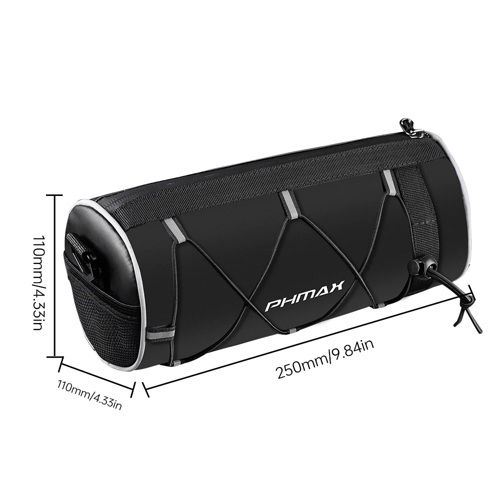 PHMAX Fietstassen vooraan Mountain Racefiets Tube Bags Voorstuur Waterdichte zadeltassen Fietsuitrusting: Default Title