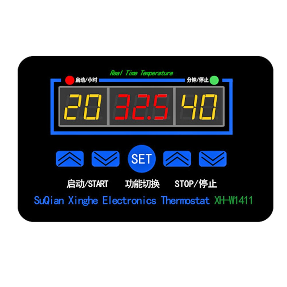 Digital Thermostat Temperature Humidity Controller High Precision Temperature Probe Single Chip Hygrometer Thermometer