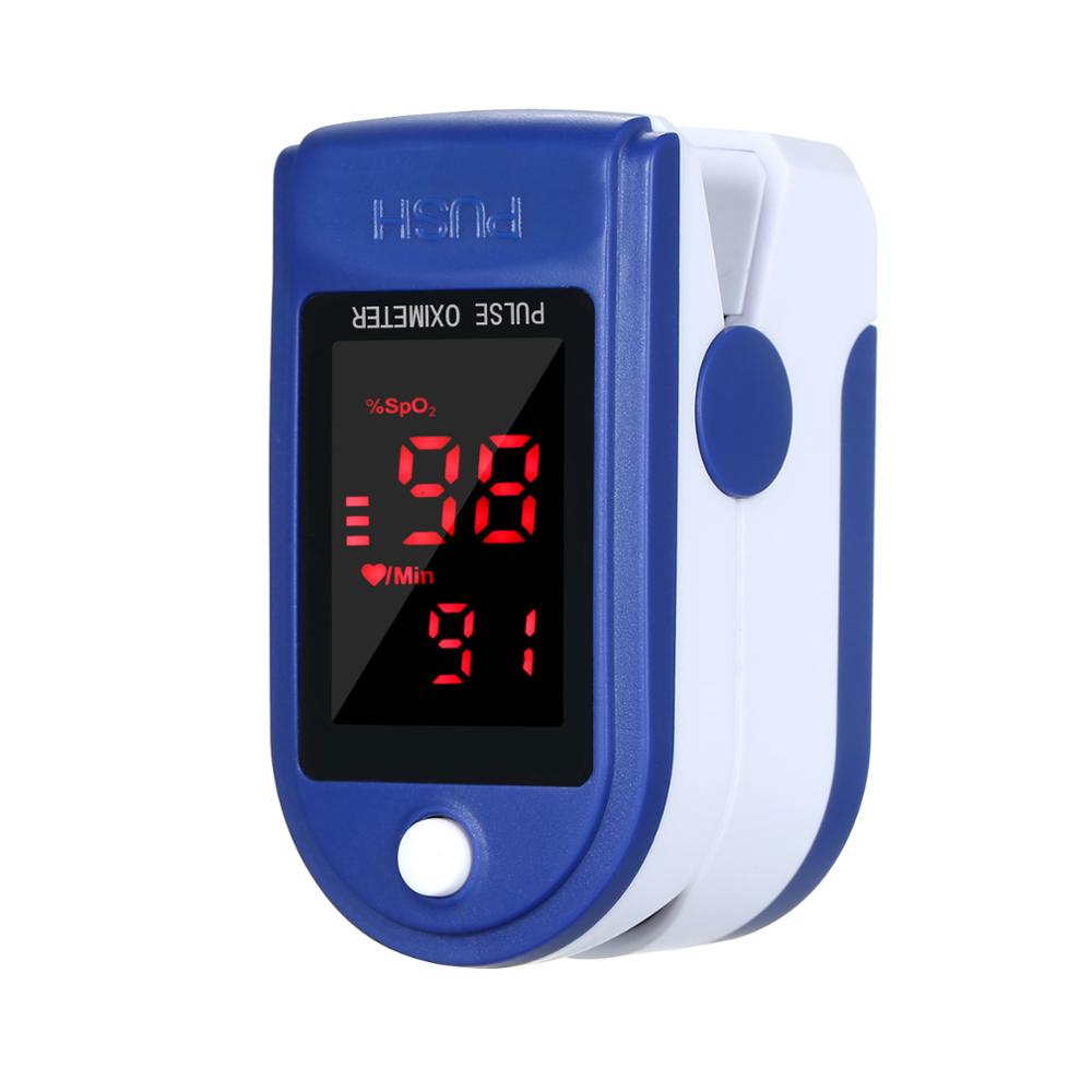 Pulsossimetro pulsossimetro ossigeno nel sangue SpO2 e PR saturimetro da dito ossimetro napnapalcolwy oximetro de dedo saturometer: Type 7