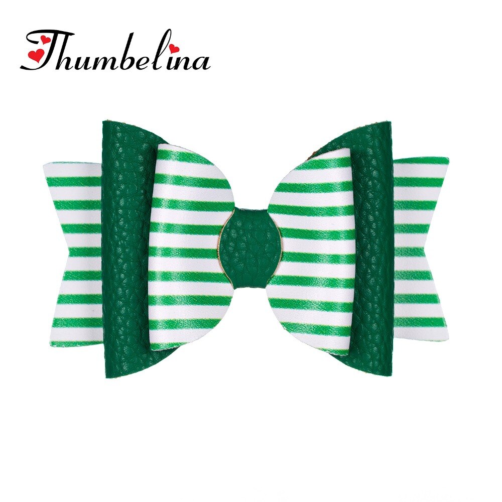 Thumbelina Rainbow Princess Hairgrips Glitter Hair Bows with Clip Dance Party Bow Hair Clip Girls Hair Accessories