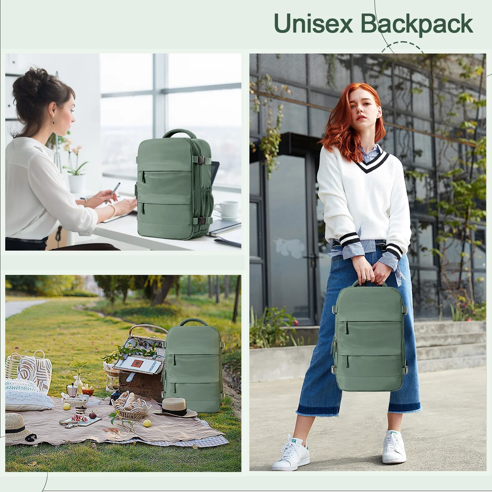 Ryanair mochila 40x20x25 cabine saco de viagem mochila para homens mulheres bagagem de mão lazer portátil mochila para viaje cabina