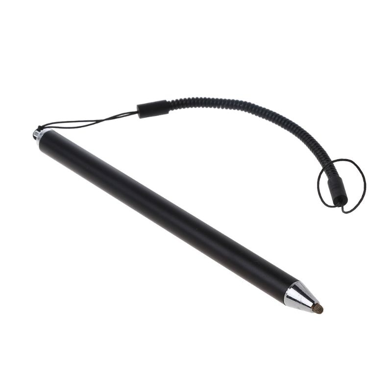 Anti-lost Lanyard Touch Screen Stylus Pen Fibre Stylus Mesh Micro Fiber Tip Pen