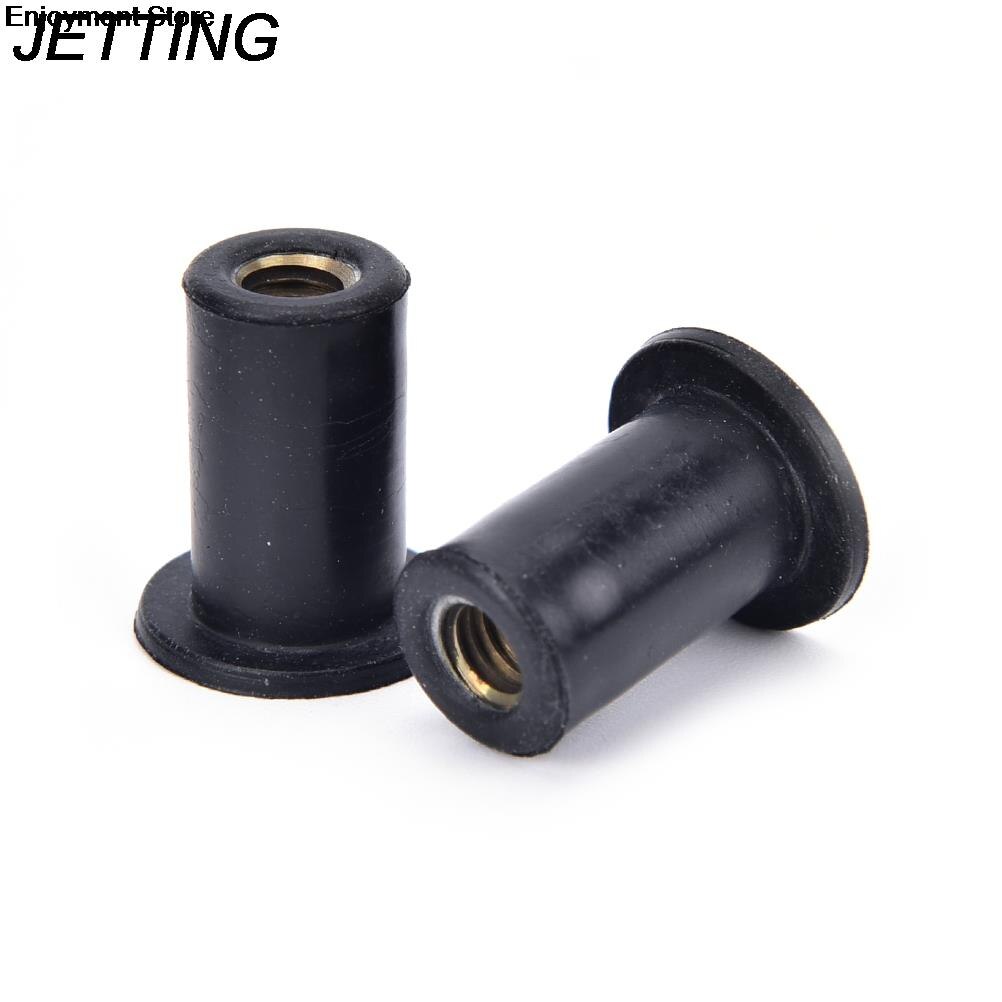 6 pcs Rubber Well Nuts M5 Rubber Well Nuts Blind Fastener rivet fishing kayak accessories jack nuts pack