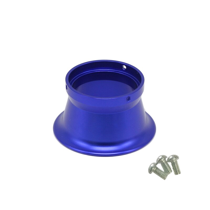 ZS MOTOS – carburateur filtre à Air, 55mm, Modification en compétition, coupe-vent, cornet, pour PWK 32 34 mm: Bleu