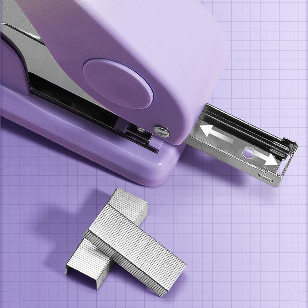 Grapadora multifunción que ahorra trabajo, máquina grapadora de papel de Metal de hasta 25 páginas, máquinas de encuadernación de libros portátiles simples