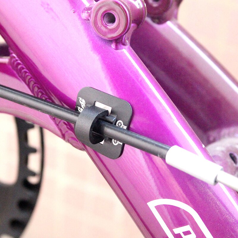 Bike Brake Hydraulic Oil Cable Guide Fitting Line Tube Housing Base Clip Outdoor Bicycle Mountain Car Line Tube Holder