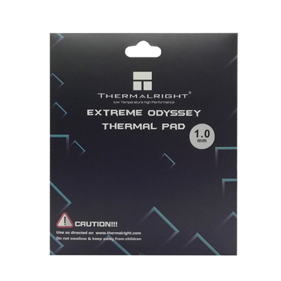 Thermalright ODYSSEY Thermal Pad on-conductive Silicone grease pad 12.8W/mK for GPU/RAM/Motherborad/SSD 120x120mm Original pad: 120x120x1.0mm