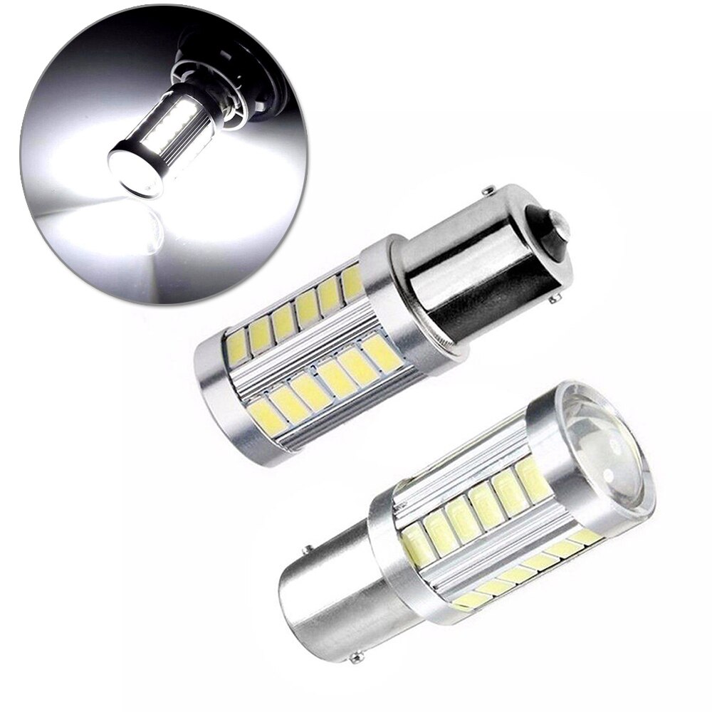 DRL LED Reversing Light Headlight Super bright Replacement Aluminum 800LM 12V