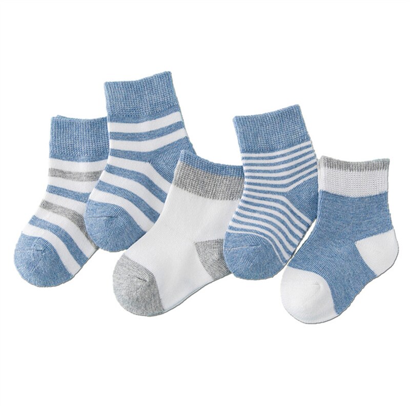5 paires de chaussettes bébé printemps et automne chaussettes en coton modèles d'explosion dans le tube hommes et femmes chaussettes coréennes mignonnes enfants chaussettes
