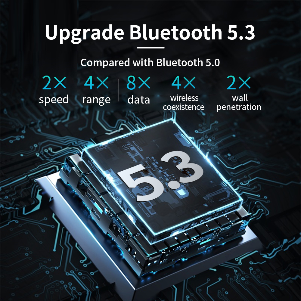 Adapter USB Bluetooth 5.3 Dongle do PC Laptop Windows 10/11