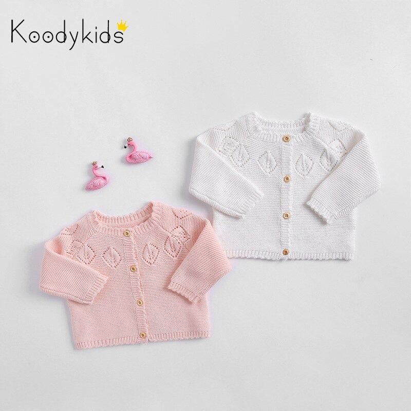 Koodykids printemps automne bébé garçon fille pull tricoté manteau de tricot pull de printemps bébé garçon tricot haut extérieur vêtements