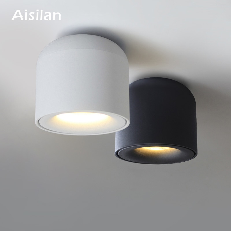 Aisilan Opbouw LED Plafondlamp COB Spot licht voor woonkamer, Slaapkamer, Keuken, Badkamer, gang, AC 90 v-260 v