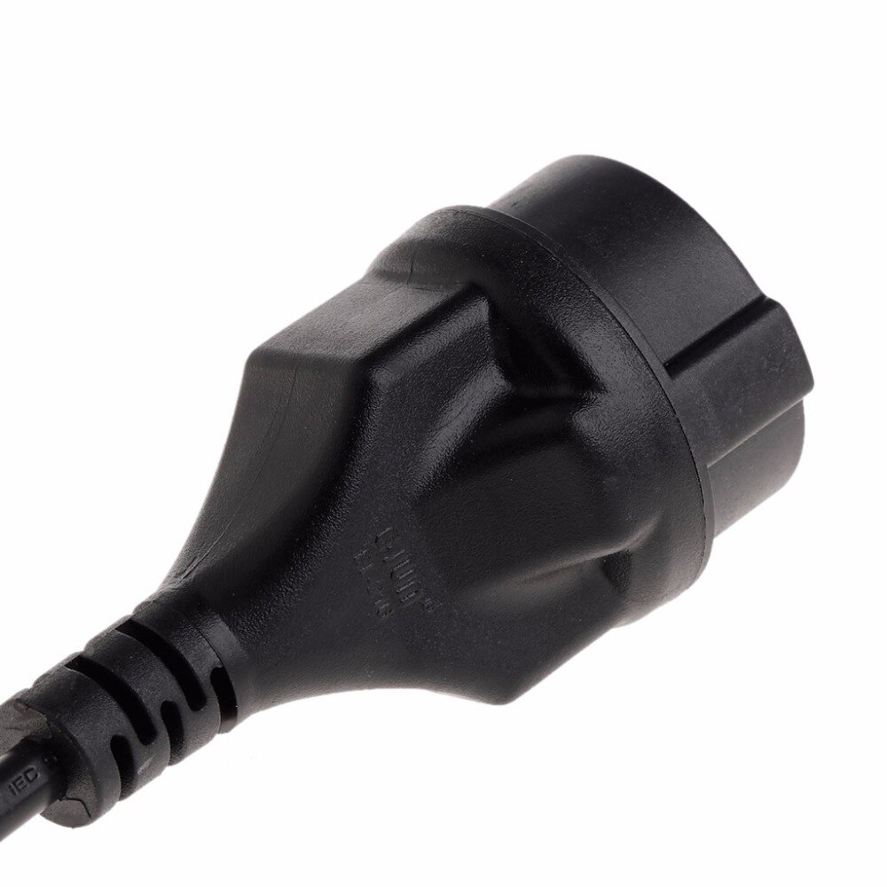 UPS/PDU Cable de alimentación IEC 320 C14 hombre a CEE7 Europea Cable adaptador hembra 35CM