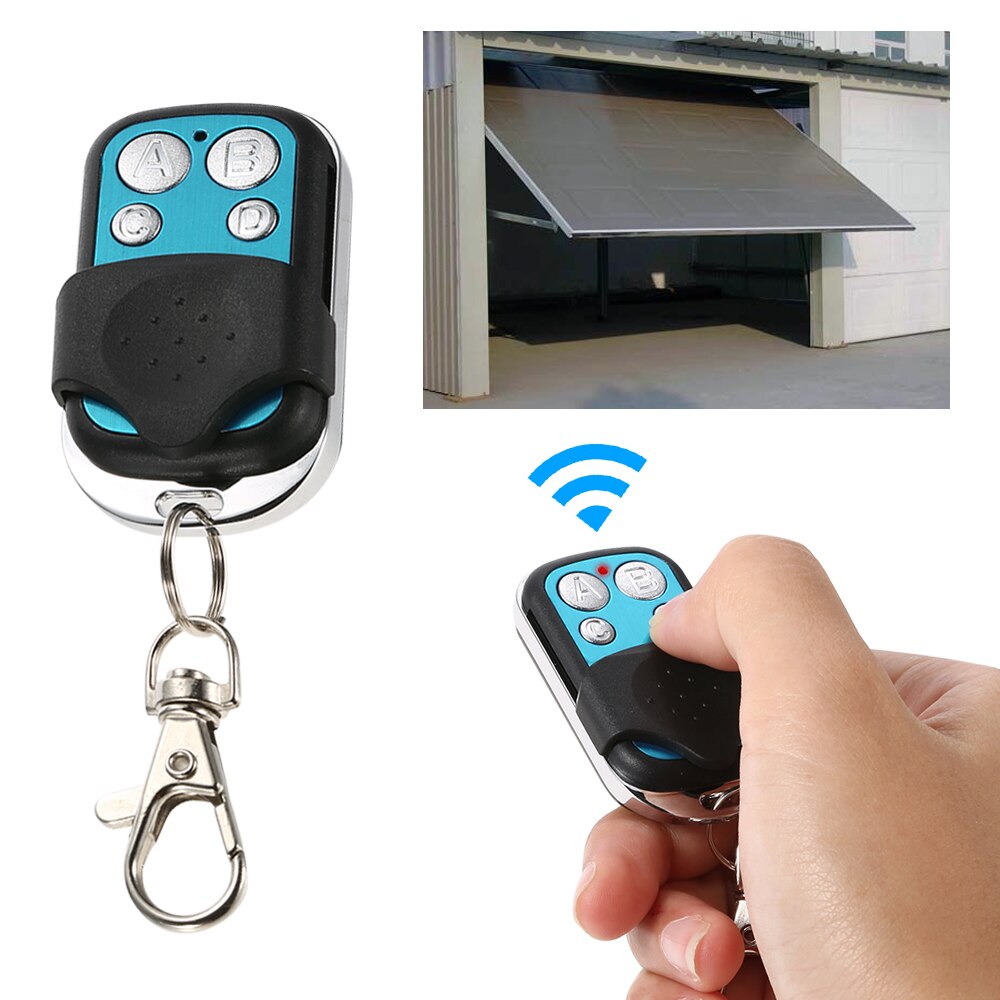 Remote Control Copy 4 Channel Cloning Duplicator Key Fob A Distance Learning Electric Garage Door Controller 433 MHz RF