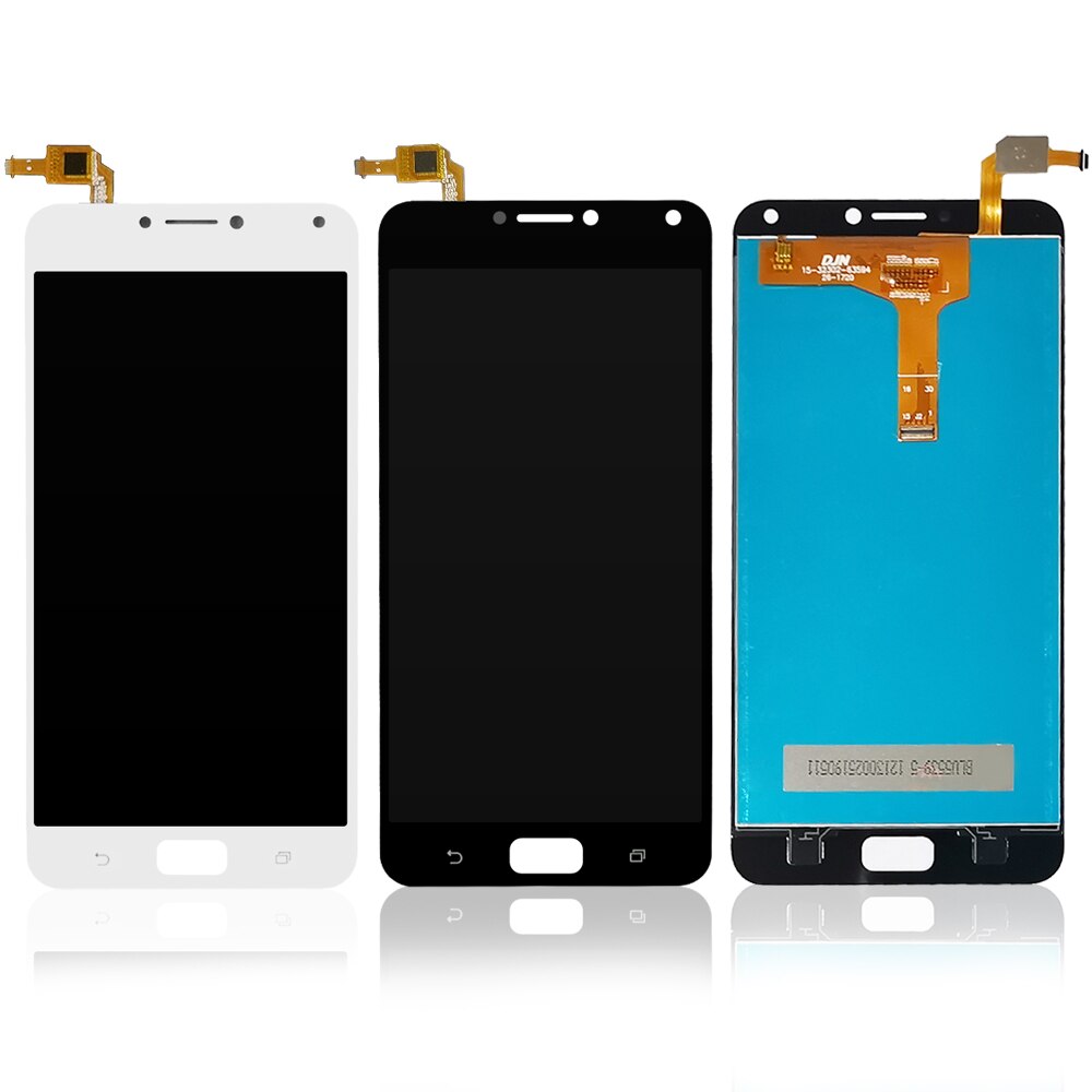 per Asus Zenfone 4 Max ZC554KL LCD Schermo LCD + tocco schermo Digitizer assemblaggio 5.5 ''1920x1080 per ASUS ZC554KL LCD Nero