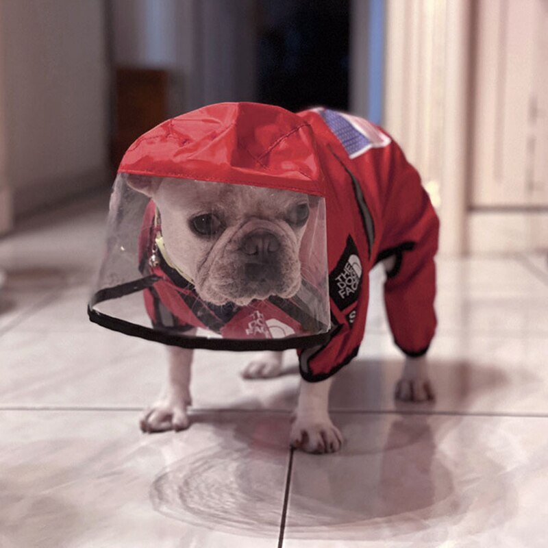 Pet Kleding Regenjas Hond Poncho Huisdier Vier-Legged Waterdichte All-Inclusive Teddy Chihuahua Kleine Hond Grote Hond Regenachtige dag Kleding