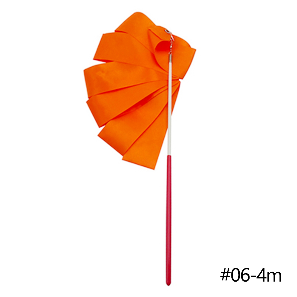 Gymnastics Dance Ribbon - 2M/4M - Rhythmic Art Streamer Twirling Rod Stick: 16
