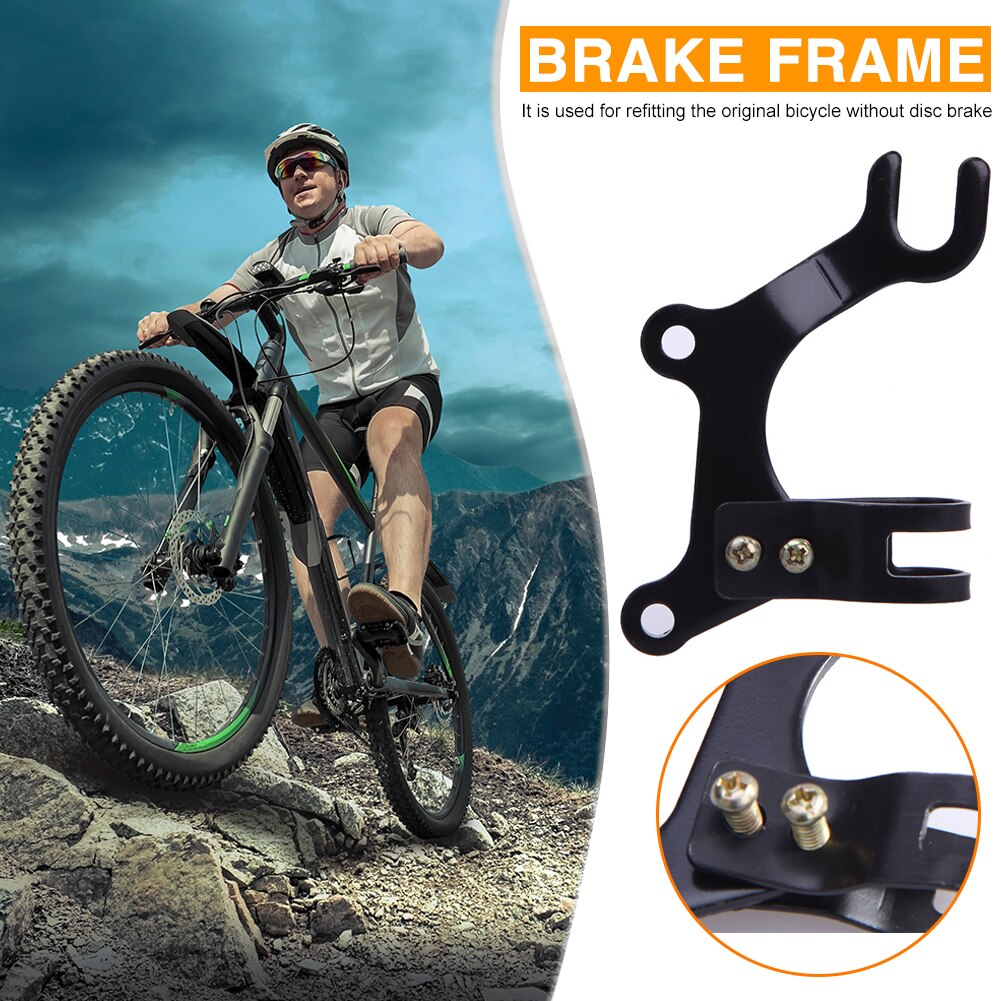 Fiets Schijfrem Modificatie Beugel Frame Adapter Montage Houder Schijfrem Converter Brake Rack Mtb Accessoires