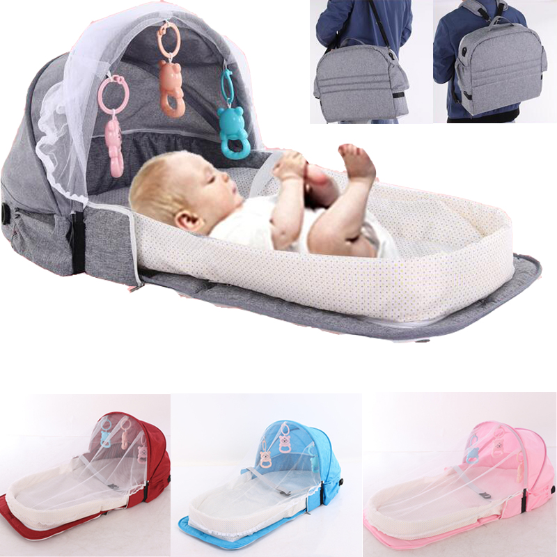 Portable Baby Bed Sleeping Nest Travel Beds Multi-Function Baby Nest For Newborns Portable Cribs For Baby Multifunction