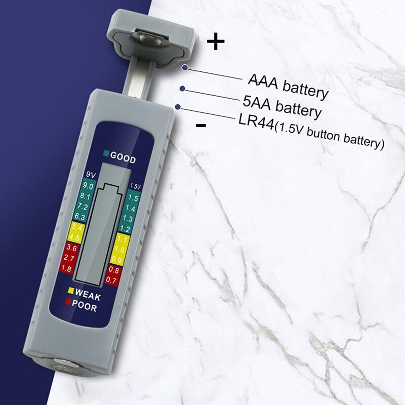Digital Battery Capacitance Diagnostic Tool LCD Screen Battery Tester Digital Battery Tester Battery Checker