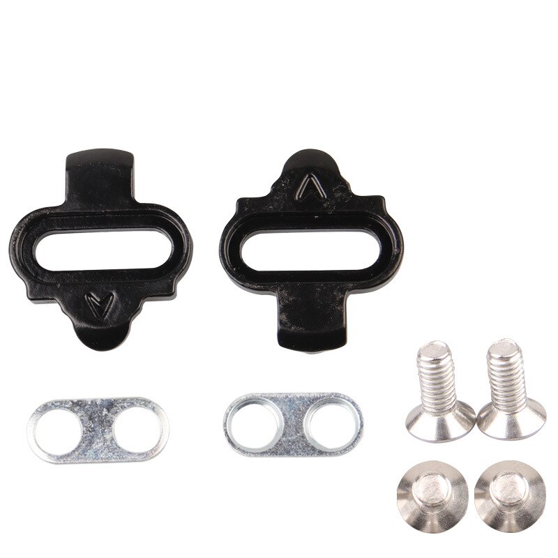 Bike Shoes Cleats Locking Plate MTB Lock Pedal Lock Riding Shoes Splint Set,Bicycle Premium Cleats Crank Brothers: Black