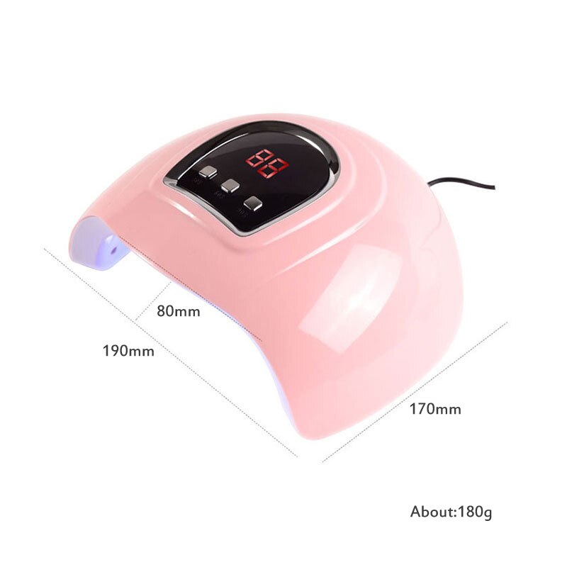 sèche-ongles 54W /48W/36W UV lampe à LED lampe à ongles pour guérir tous les Gels constructeur vernis vernis manucure Salon Nail Art outils