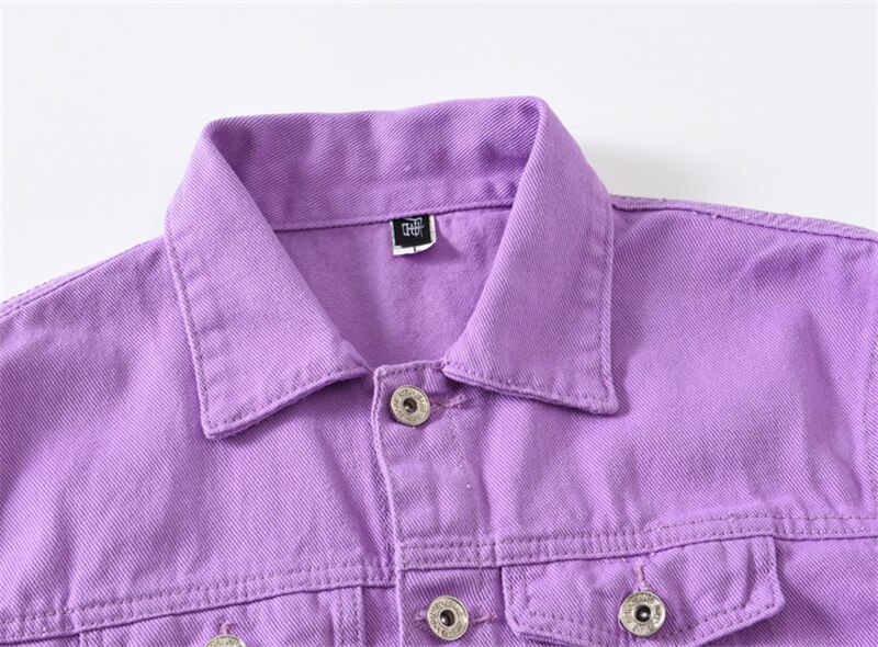 Denim Purple Jacket Men Jaqueta Masculino Cotton Clothes Casual Jackets Man Outwear Autumn Spring Demin Coat,8811