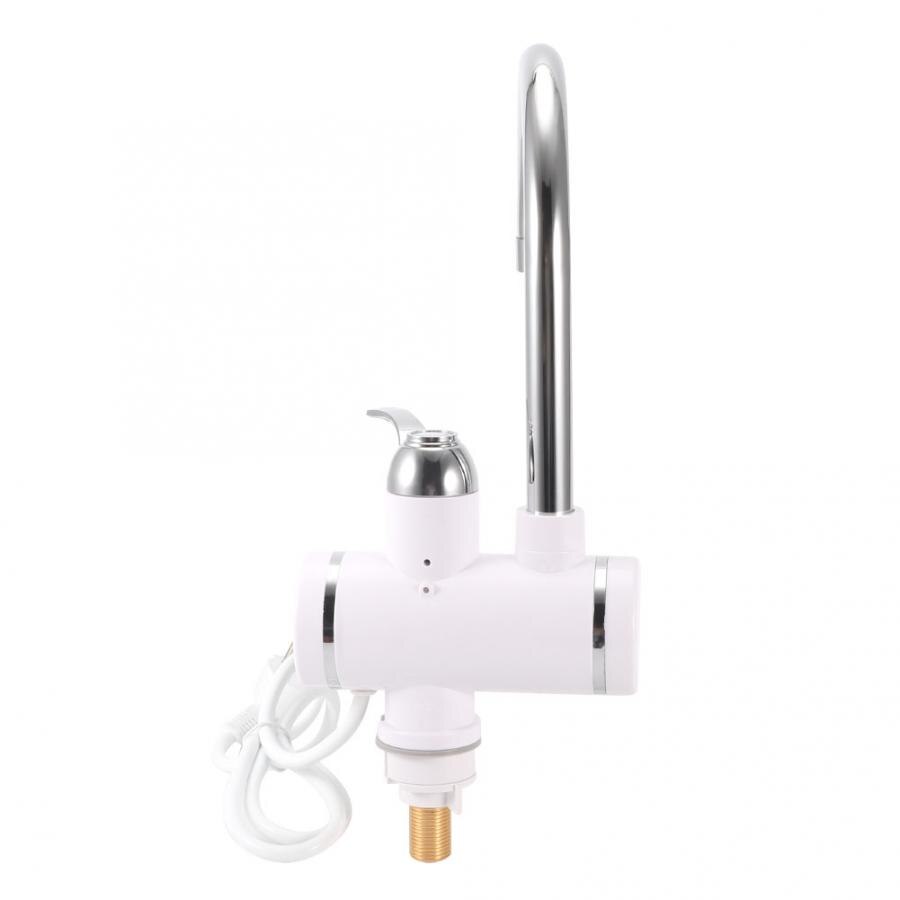 3000w Instant Electric Faucet Water Heating Tap with LED Display EU Plug 220V Faucet Under 150L