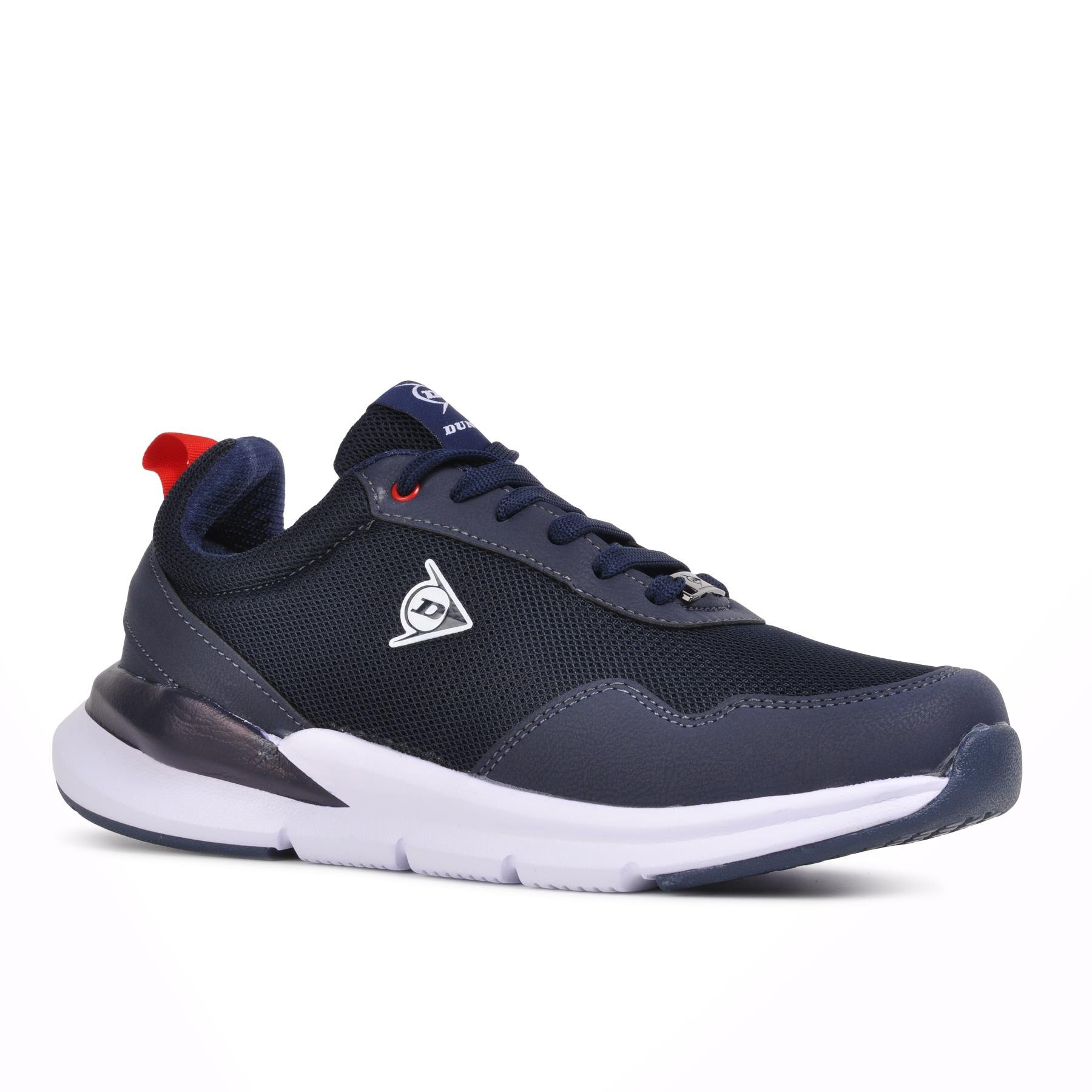 Dunlop-Zapatillas deportivas de malla para hombre, calzado de deporte, color azul marino, DNP-1257