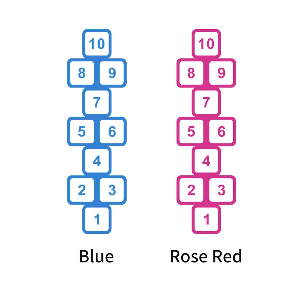 Oilproof Hopscotch Floor Sticker Bedroom PVC Nursery Children Art Mural Family Game Kids Room Childhood Memories Home Decoration