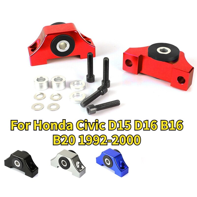 Kit de montage de couple de moteur en aluminium, pour Honda Civic EG EK Jdm D15 D16 B16 B20 1992 – 2000, accessoires de voiture