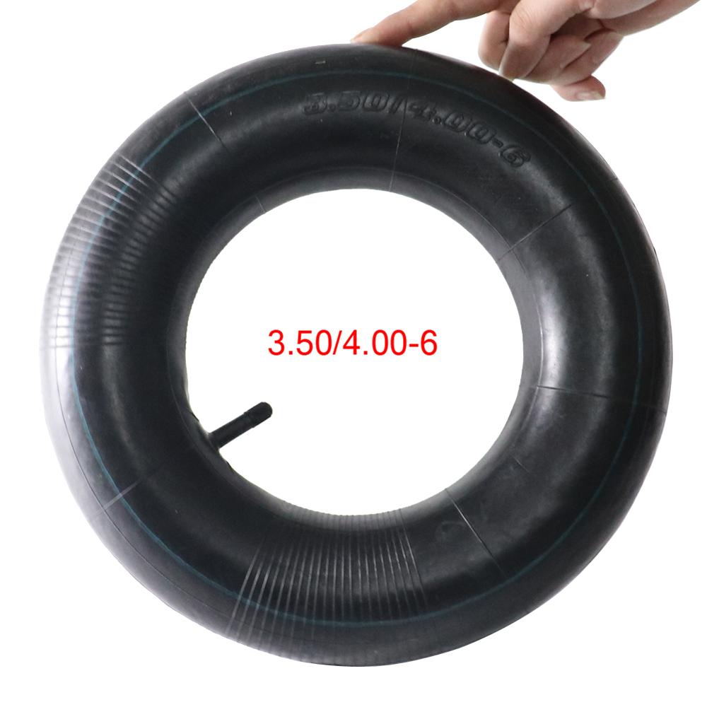 3,50/4,00-6 tubo de neumático tubo interior de rueda de neumático 350 / 400-6 cámara mini moto de la válvula de goma 6"