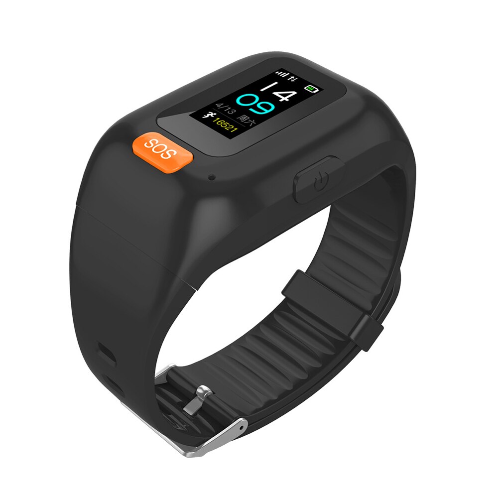 Gsm Gprs Ouderen Sos Sleutel Helpen Paniekknop Nood Alarm Gps Real-Time Tracking Hartslag Moniton